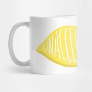 Lemon Grab: Unacceptable Mug